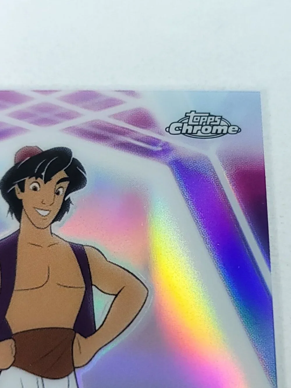 Aladdin Topps 2026 Disney Neon Holo Chrome Refractor Limited 022/199 CNE